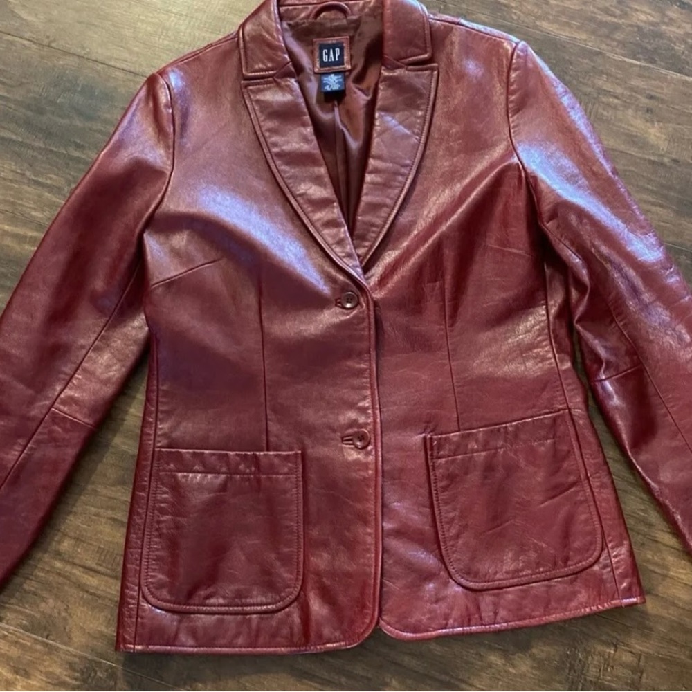 Vintage Gap Leather Jacket